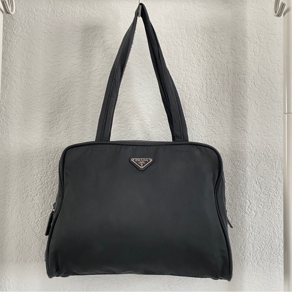 Prada black nylon bag - Picture 1 of 16